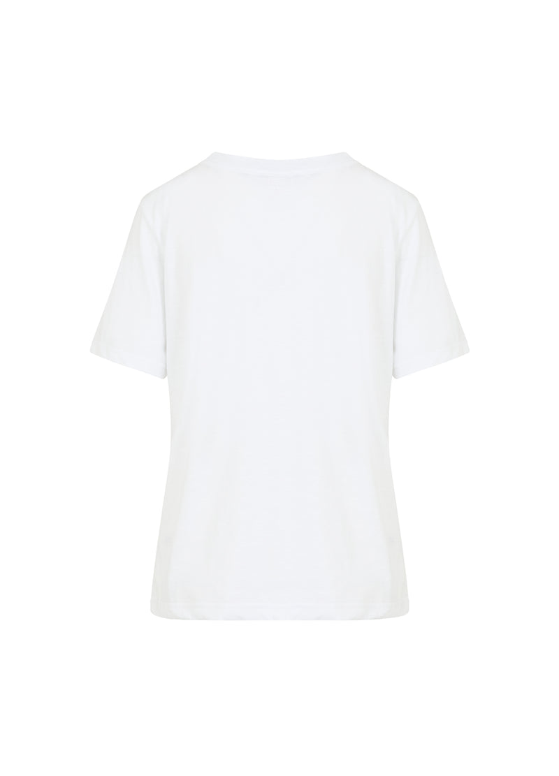 CC Heart CC HEART OPTIMIST T-SHIRT - MIDDELLANGE MOUW T-Shirt White - 200