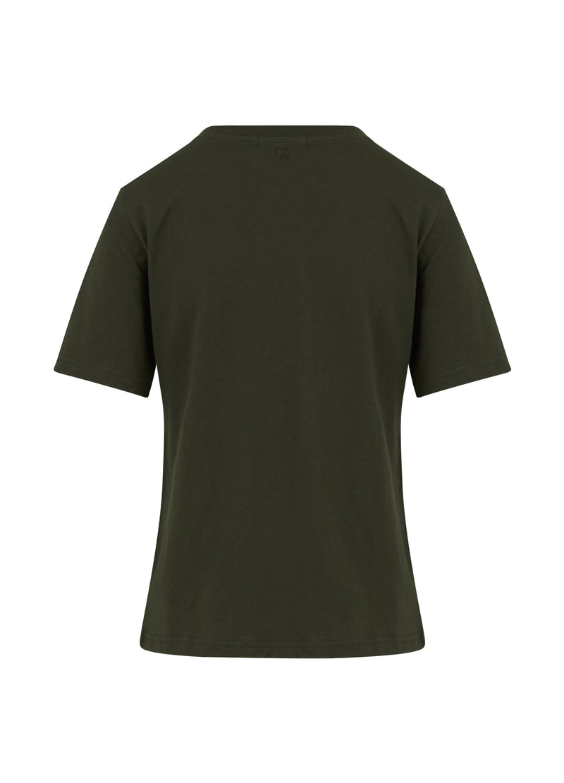 CC Heart CC HEART REGULIERE T-SHIRT T-Shirt Hunter Green - 486