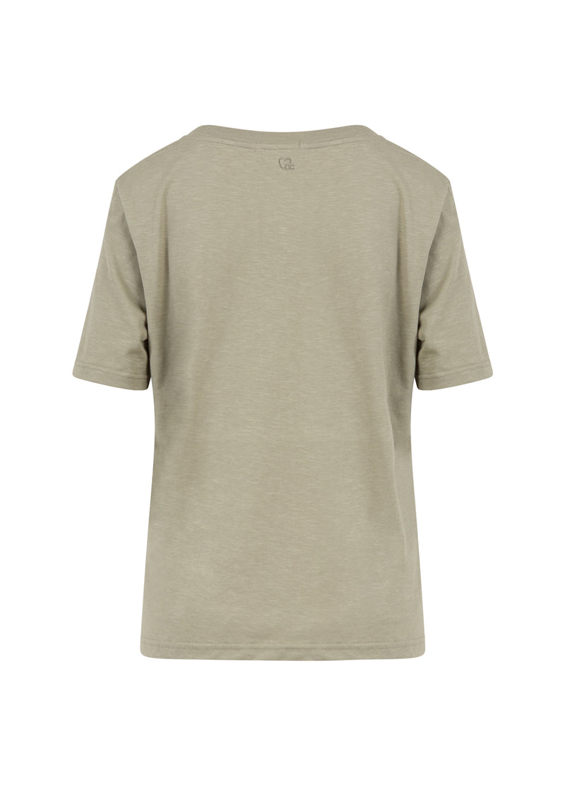 CC Heart CC HEART REGULIERE T-SHIRT T-Shirt Dusty olive - 479