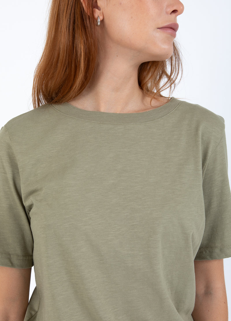 CC Heart CC HEART REGULIERE T-SHIRT T-Shirt Dusty olive - 479