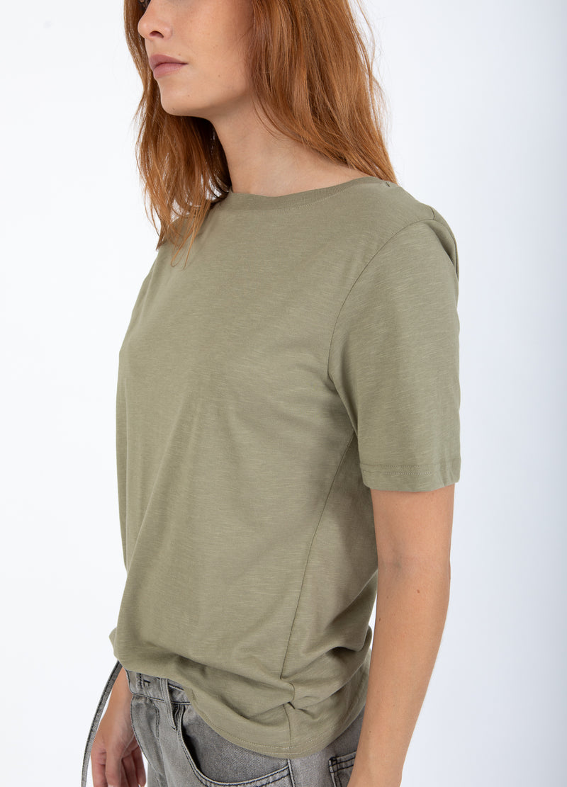 CC Heart CC HEART REGULIERE T-SHIRT T-Shirt Dusty olive - 479