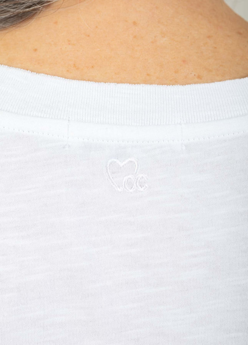 CC Heart CC HEART REGULIERE T-SHIRT T-Shirt White - 200