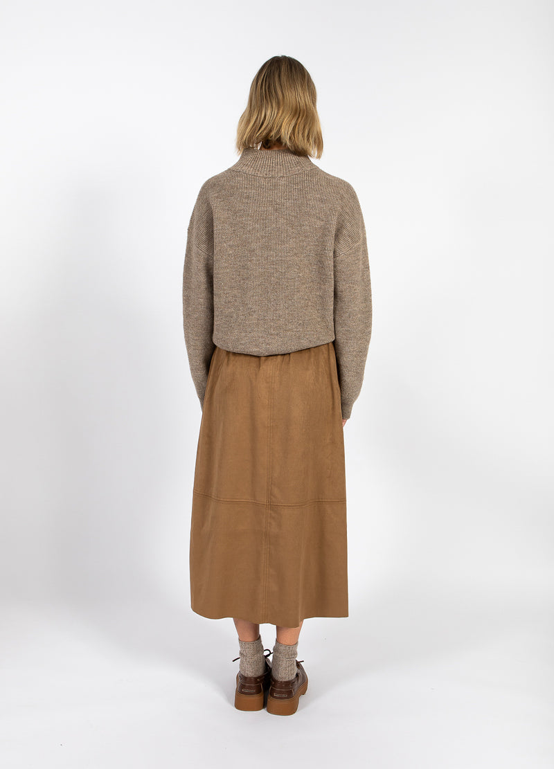CC Heart CC HEART ROMY LANGE ROK Skirt Golden brown - 792