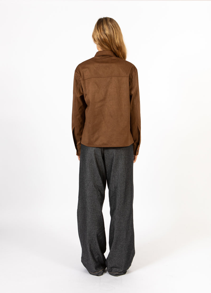CC Heart CC HEART ROMY SHIRT JACK Outerwear Chocolate brown - 349