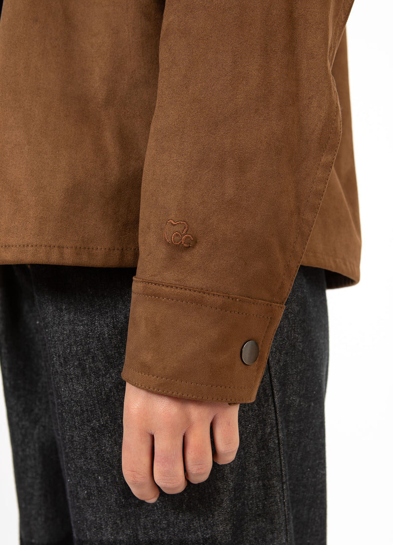 CC Heart CC HEART ROMY SHIRT JACK Outerwear Chocolate brown - 349