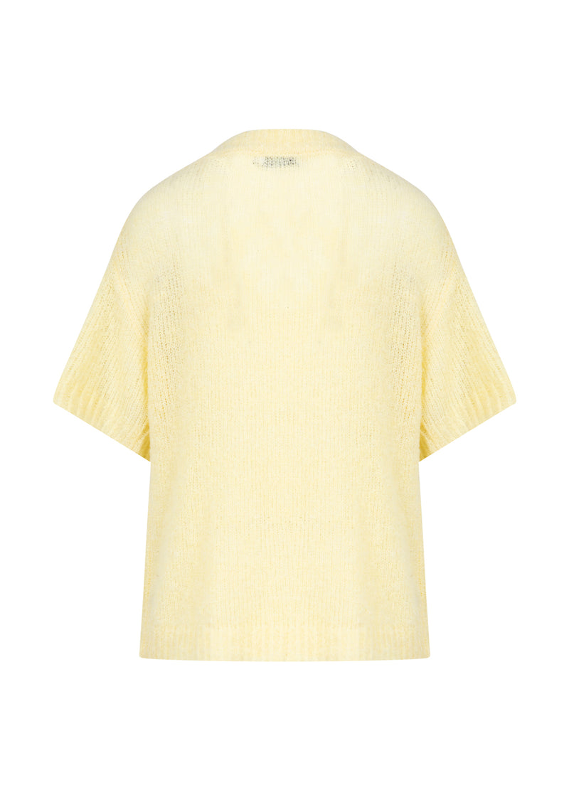 CC Heart CC HEART ROSELYNN KORTE MOUWEN TRUI Knitwear Light honey - 790