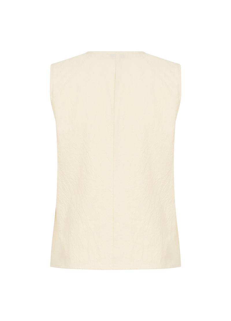 CC Heart CC HEART SCOUT LINNEN-LOOK VEST TOP Vest Light honey - 790