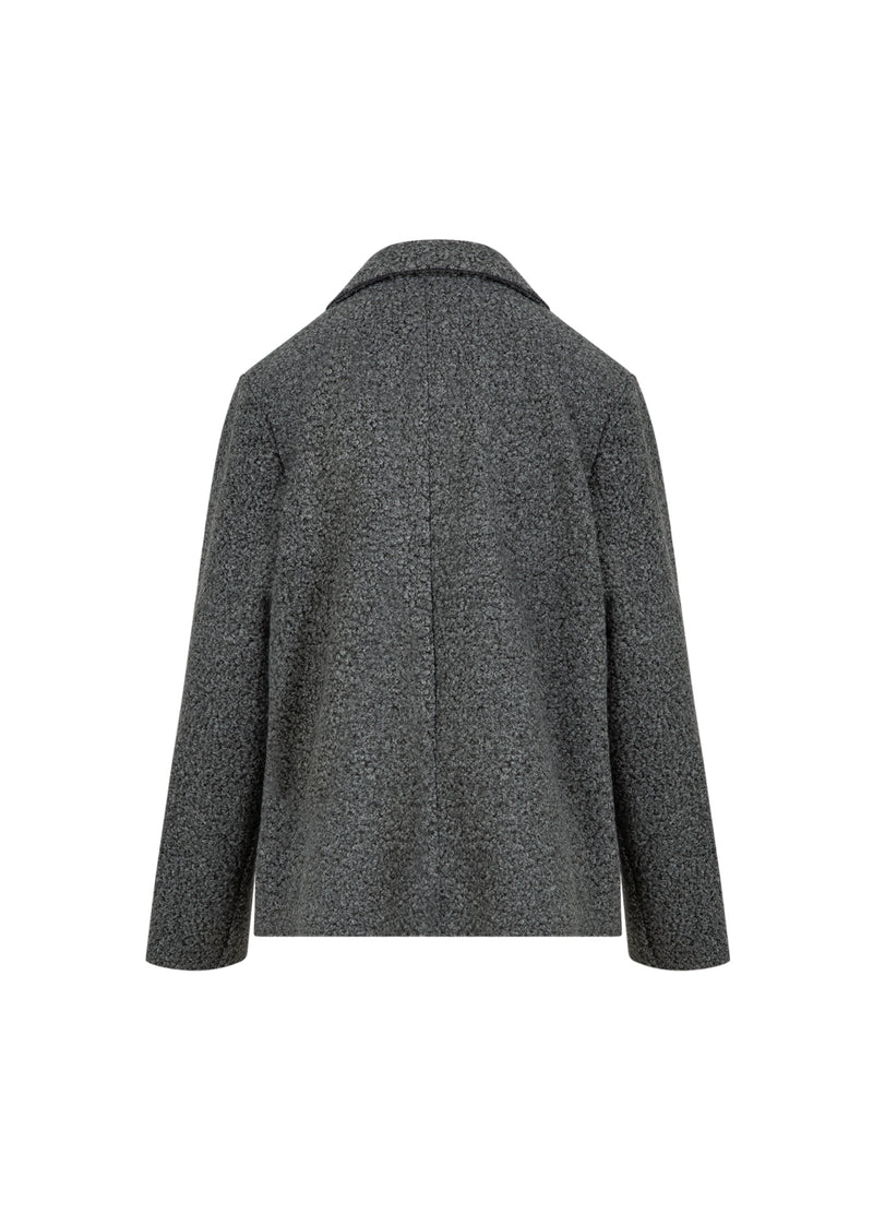 CC Heart CC HEART SIENNA BOUCLE JAS Outerwear Dark Grey - 101