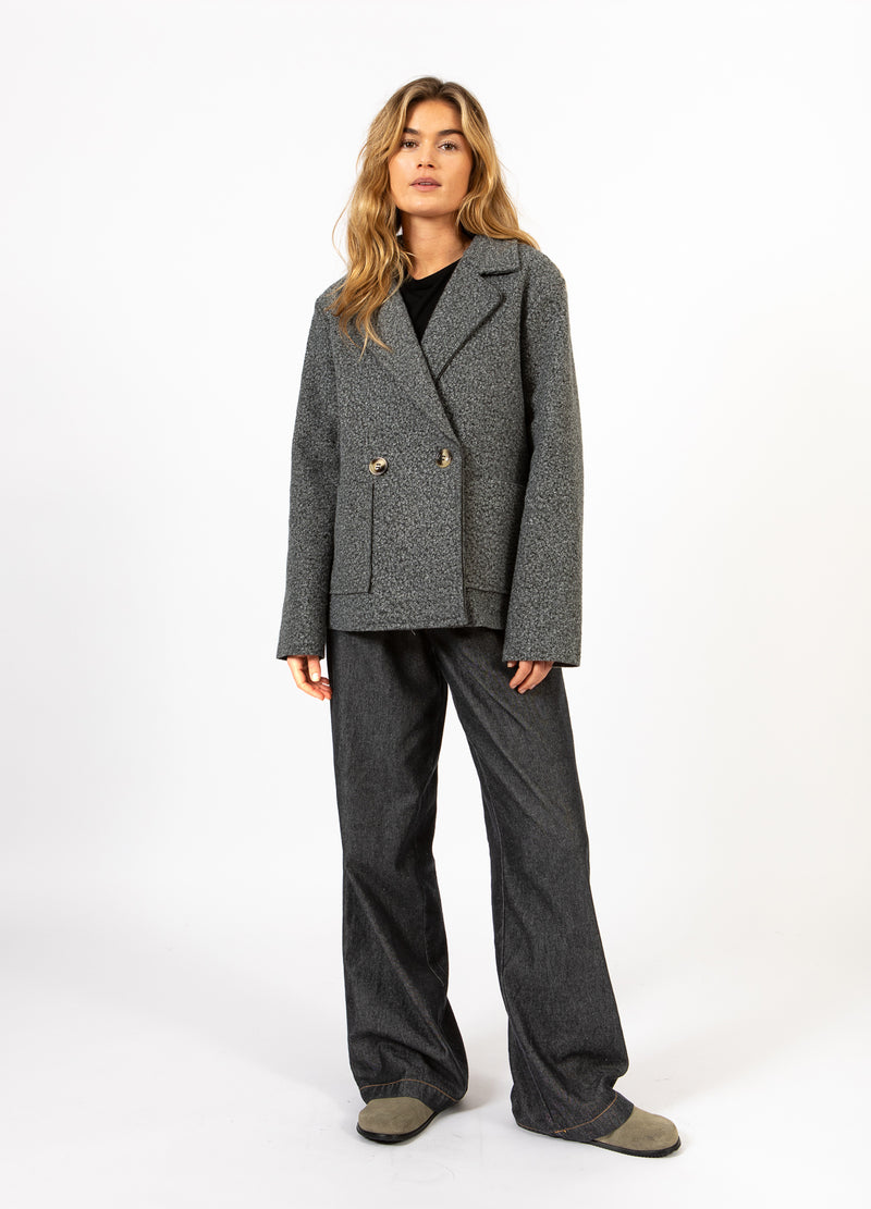 CC Heart CC HEART SIENNA BOUCLE JAS Outerwear Dark Grey - 101