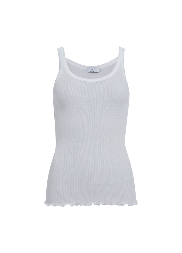 CC Heart CC HEART ZIJDEN TRÄGERTOP Top - Short sleeve White - 200