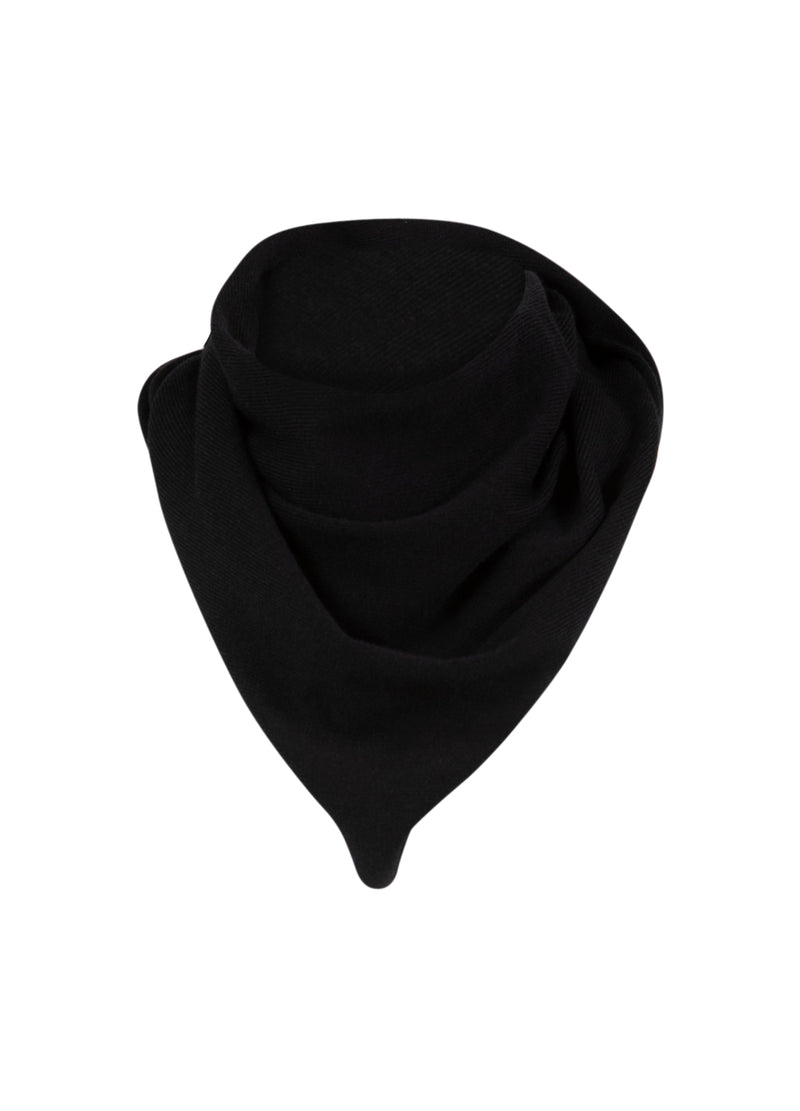 CC Heart CC HEART SOFT KASJMERE DRIEHOEKSCARF Accessories Black - 100