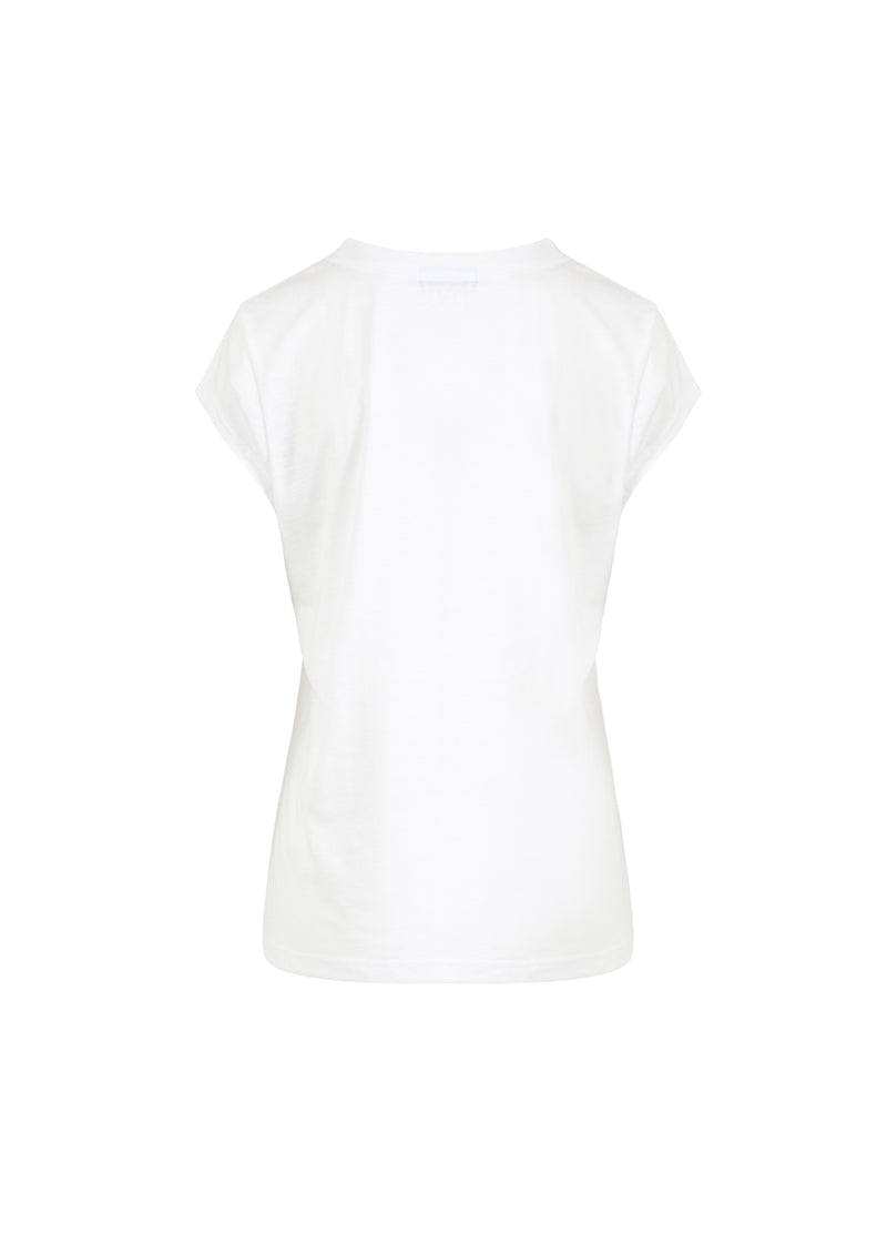 CC Heart CC HEART SOLEIL TEE - CAP MOUWEN T-Shirt White - 200