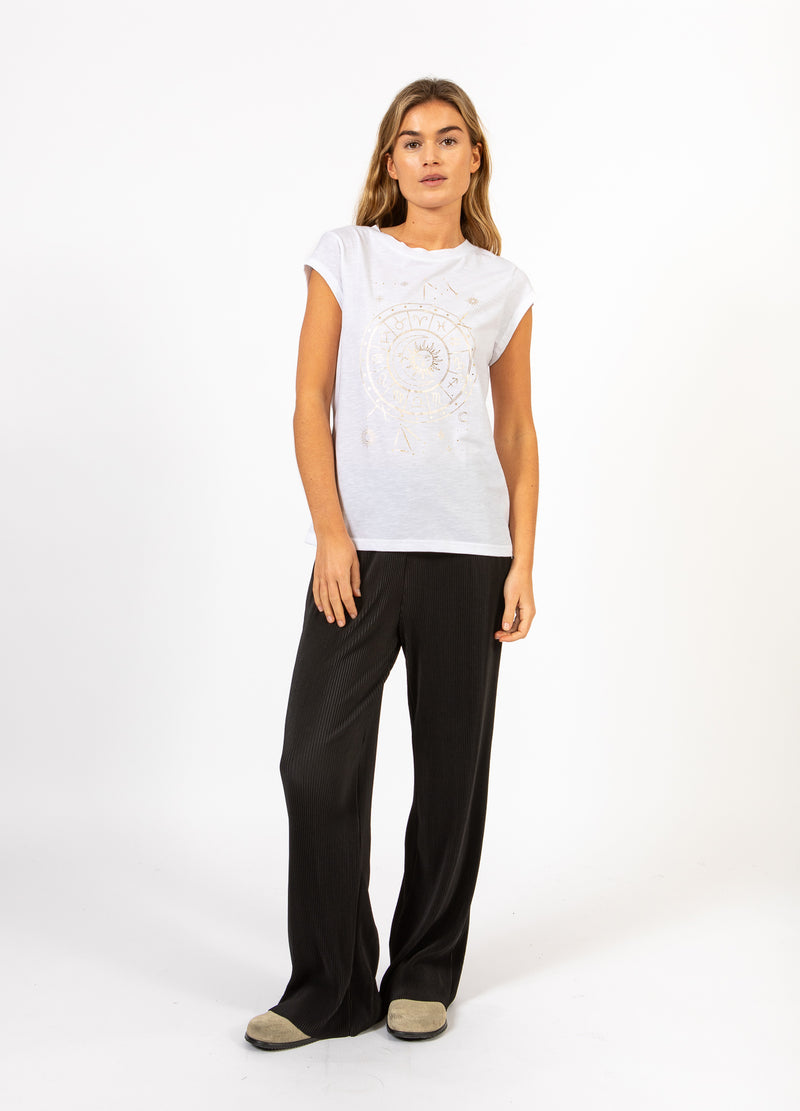 CC Heart CC HEART SOLEIL TEE - CAP MOUWEN T-Shirt White - 200