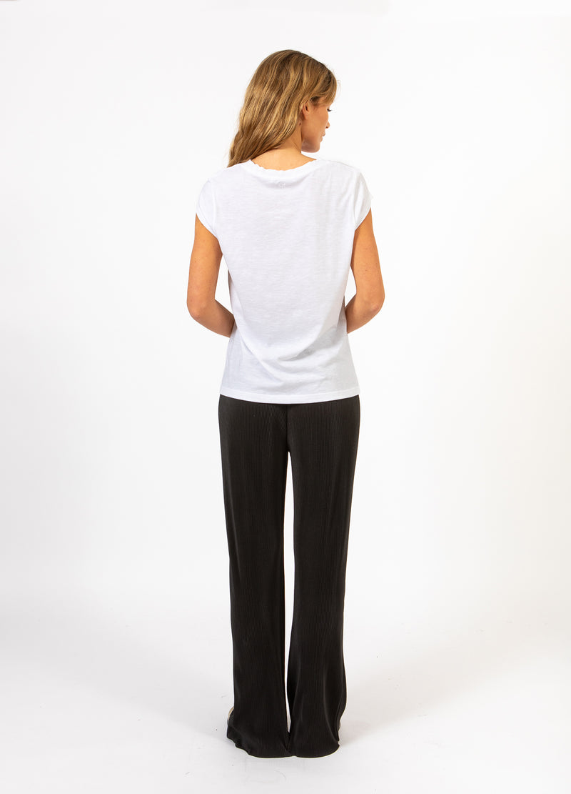 CC Heart CC HEART SOLEIL TEE - CAP MOUWEN T-Shirt White - 200