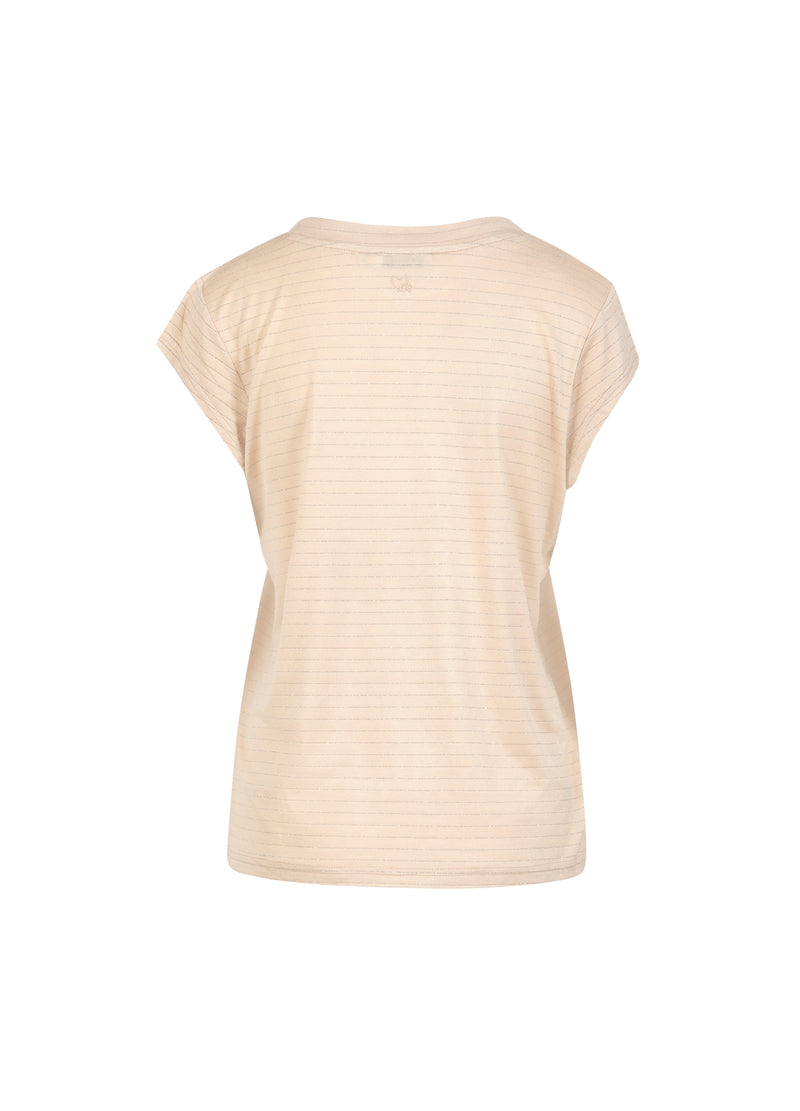 CC Heart CC HEART SPARKLE TEE - CAP MOUW T-Shirt Creme lurex - 241