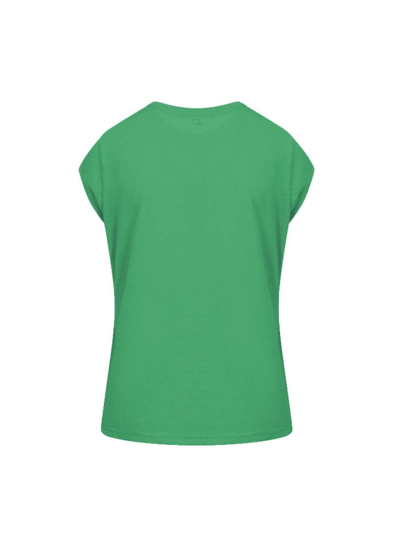 CC Heart CC HEART V-HALS T-SHIRT T-Shirt Emerald green - 402