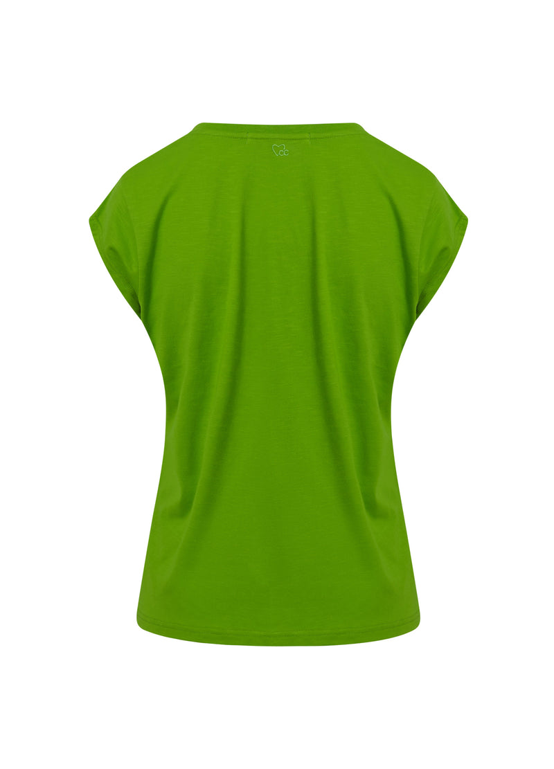 CC Heart CC HEART V-HALS T-SHIRT T-Shirt Flashy green - 459