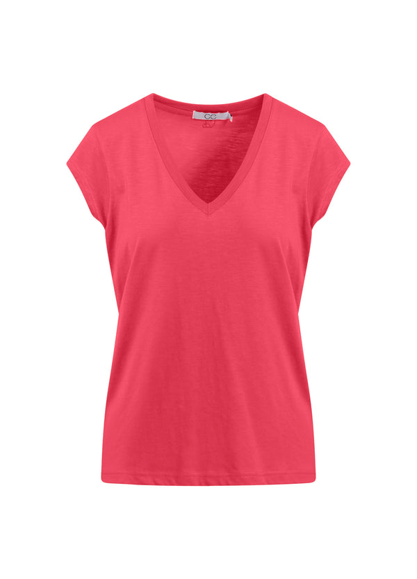 CC Heart CC HEART V-HALS T-SHIRT T-Shirt Intense pink - 659