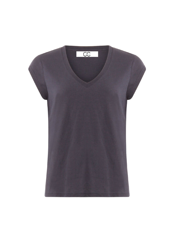 CC Heart CC HEART V-HALS T-SHIRT T-Shirt Night Sky Blue - 502