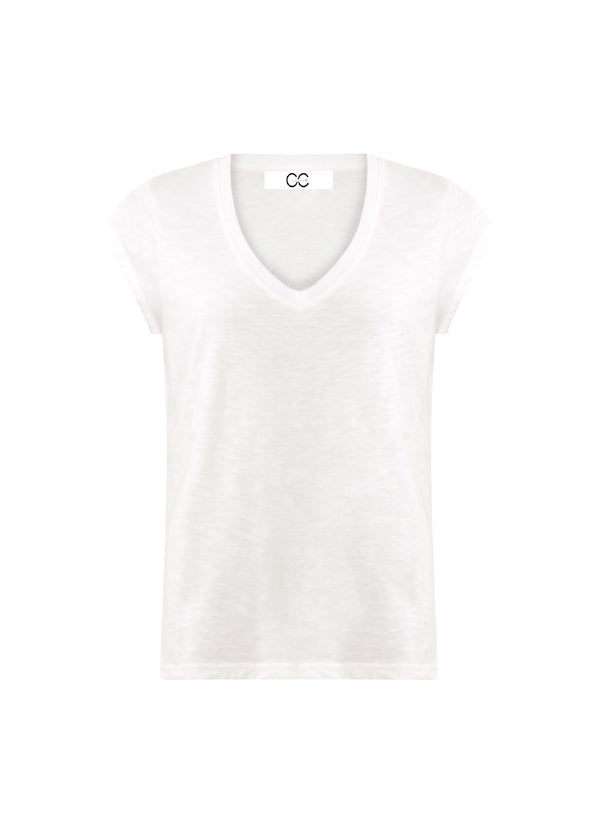 CC Heart CC HEART V-HALS T-SHIRT T-Shirt White - 200