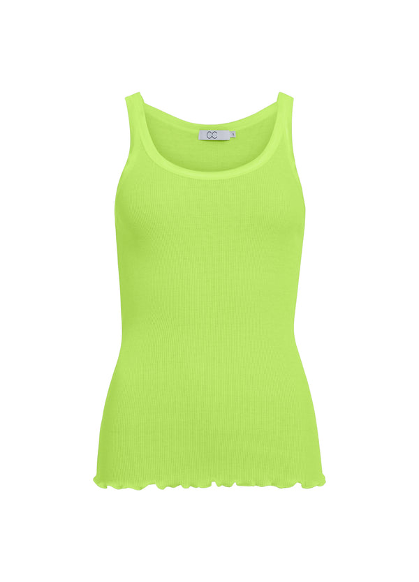 CC Heart CC HEART ZIJDEN TRÄGERTOP Top - Short sleeve Flashy green - 459