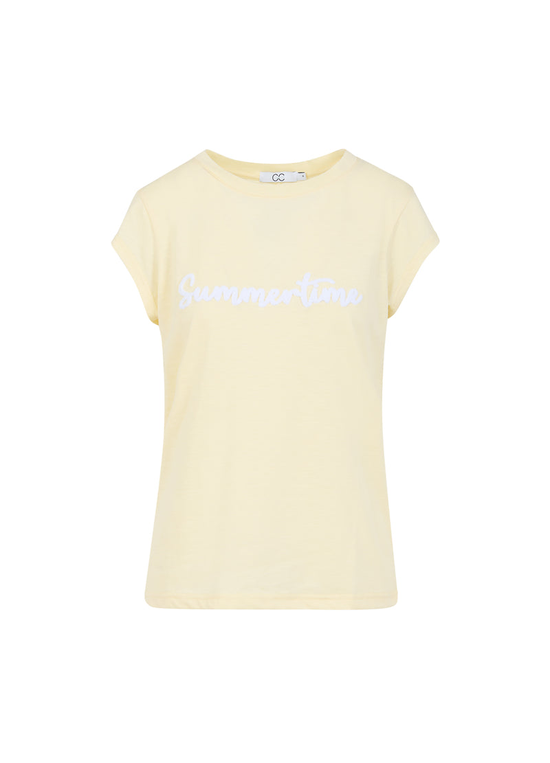 CC Heart CC HEART ZOMER T-SHIRT - KAPMOUW T-Shirt Light honey - 790