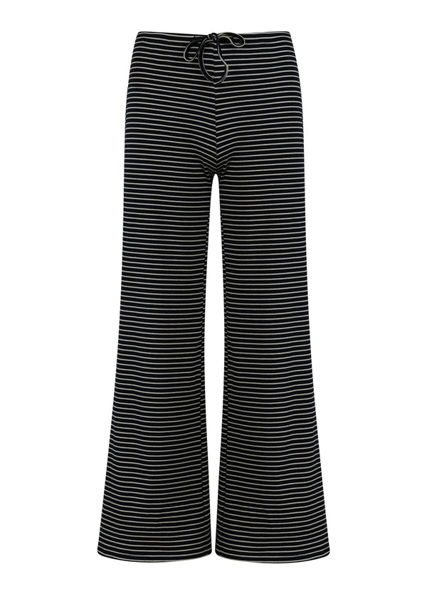 CC Heart CC HEART KAROLINE RIB BROEK Pants Navy/offwhite stripe - 501