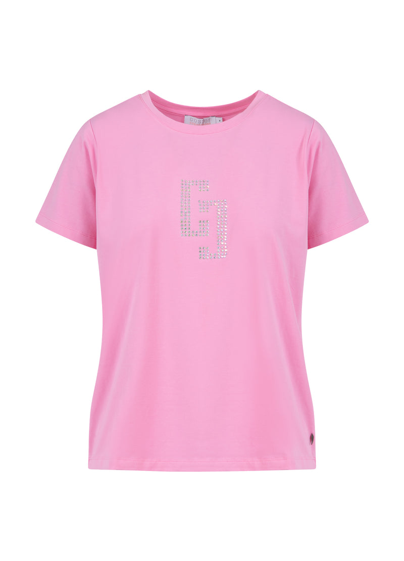 Coster Copenhagen CC STRASS T-SHIRT T-Shirt Bubble pink - 690