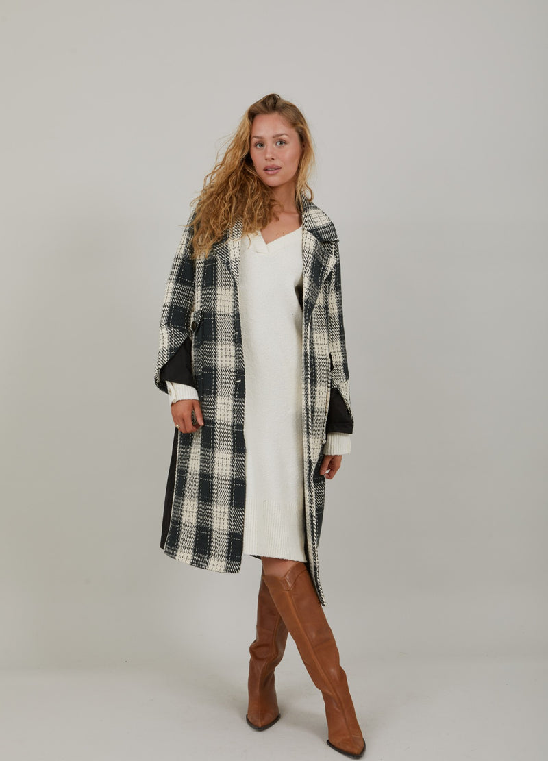 Coster Copenhagen  CHECK MIX COAT Outerwear Check mix - 173