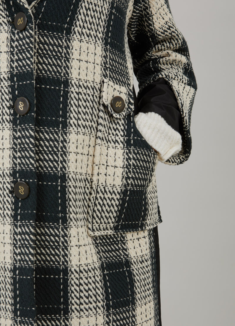 Coster Copenhagen  CHECK MIX COAT Outerwear Check mix - 173