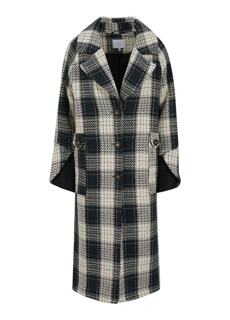 Coster Copenhagen  CHECK MIX COAT Outerwear Check mix - 173