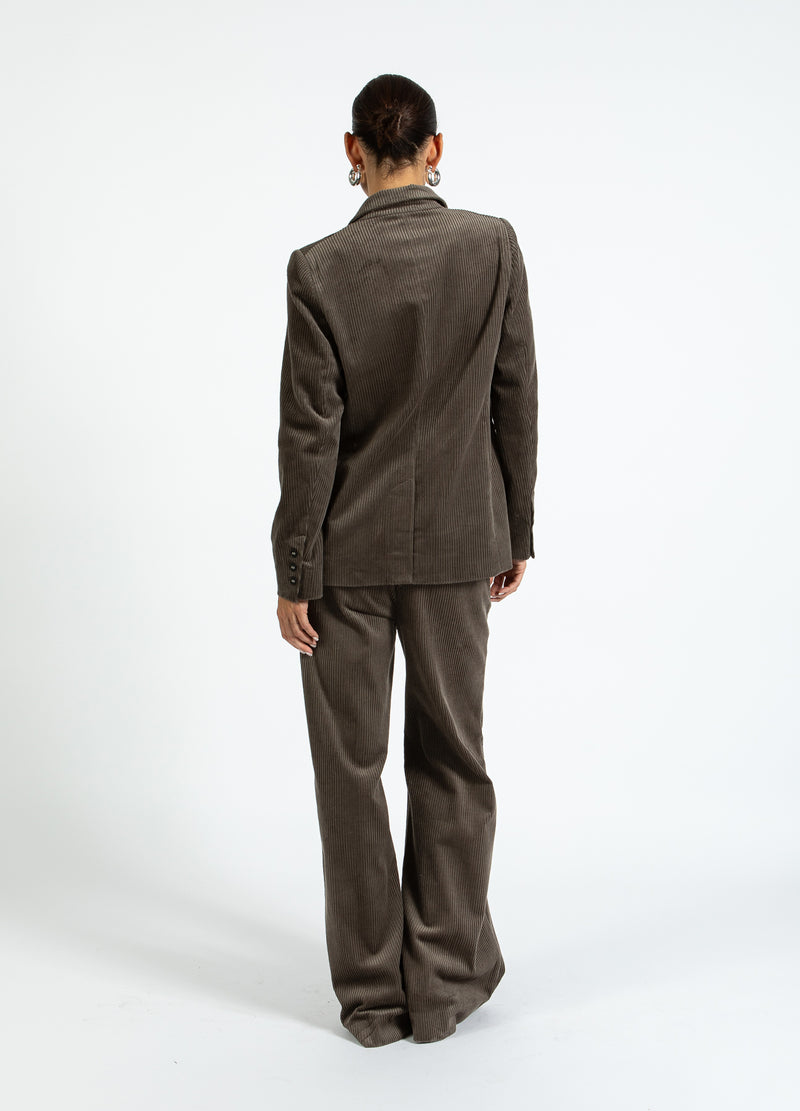 Coster Copenhagen CORDUROY PAKBROEK - PETRA FIT Pants Dove grey - 155