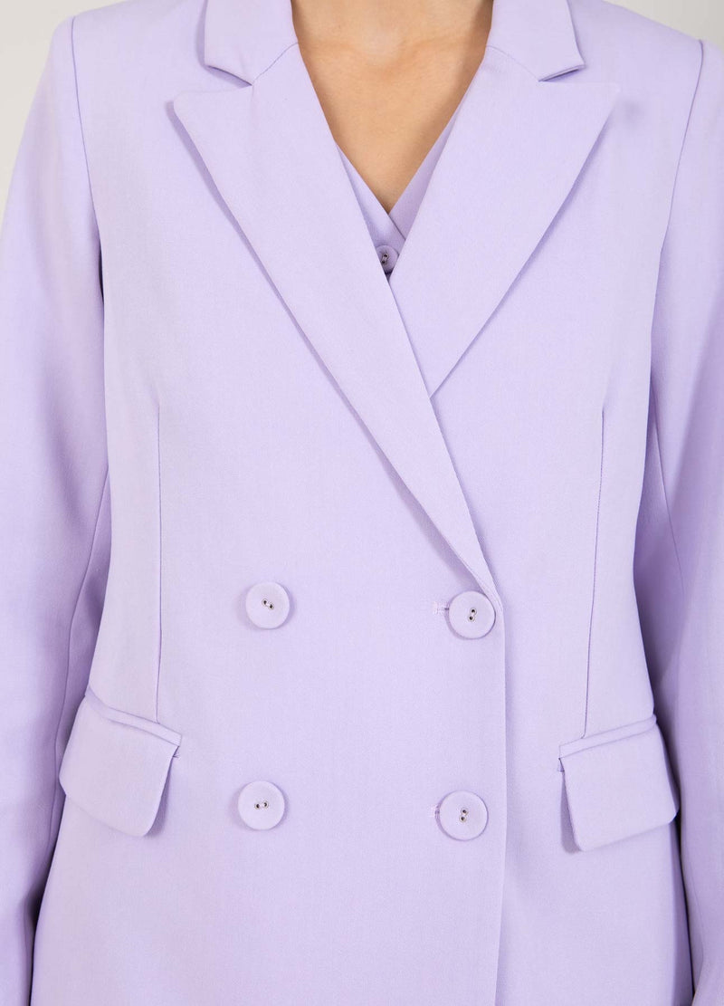 Coster Copenhagen DUBBELRIJIGE BLAZER - ZOE PASVORM Blazer Lavender -824