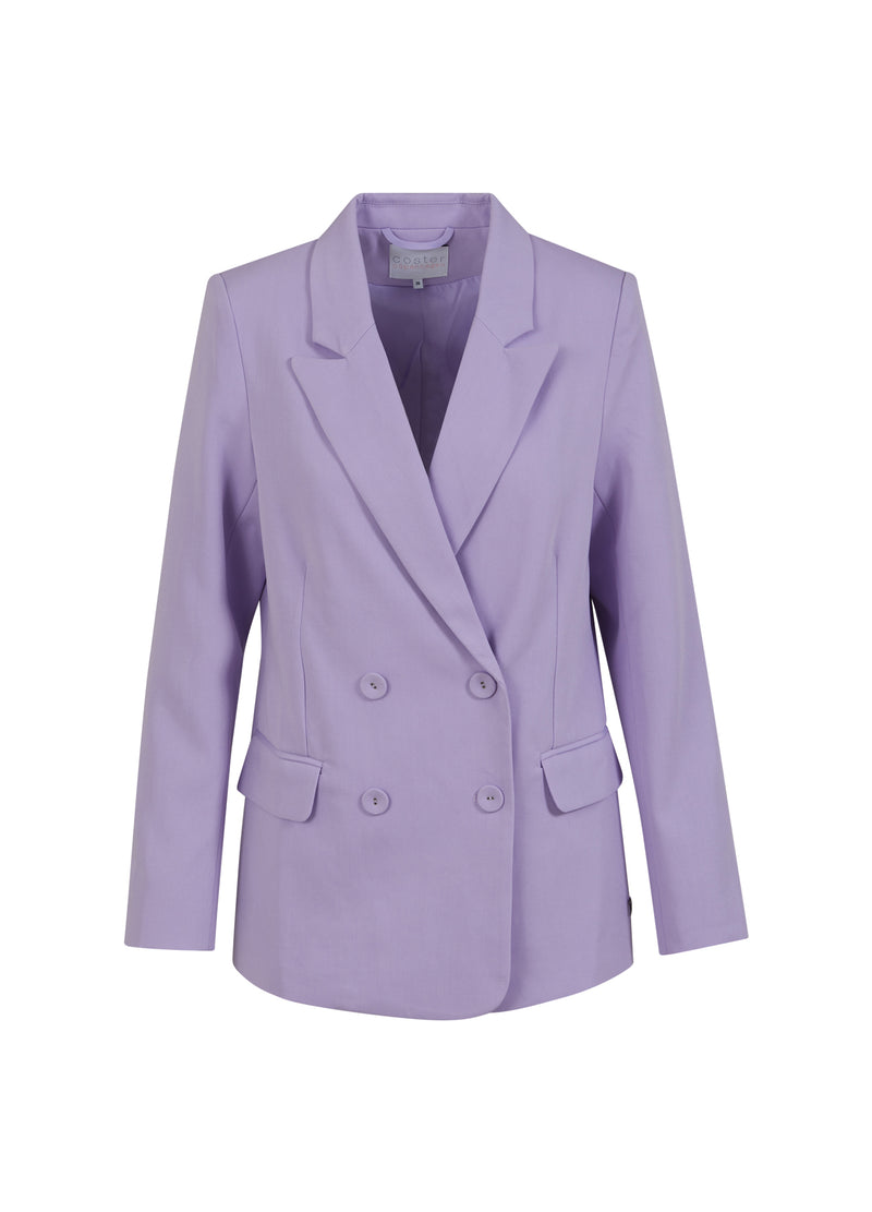 Coster Copenhagen DUBBELRIJIGE BLAZER - ZOE PASVORM Blazer Lavender -824