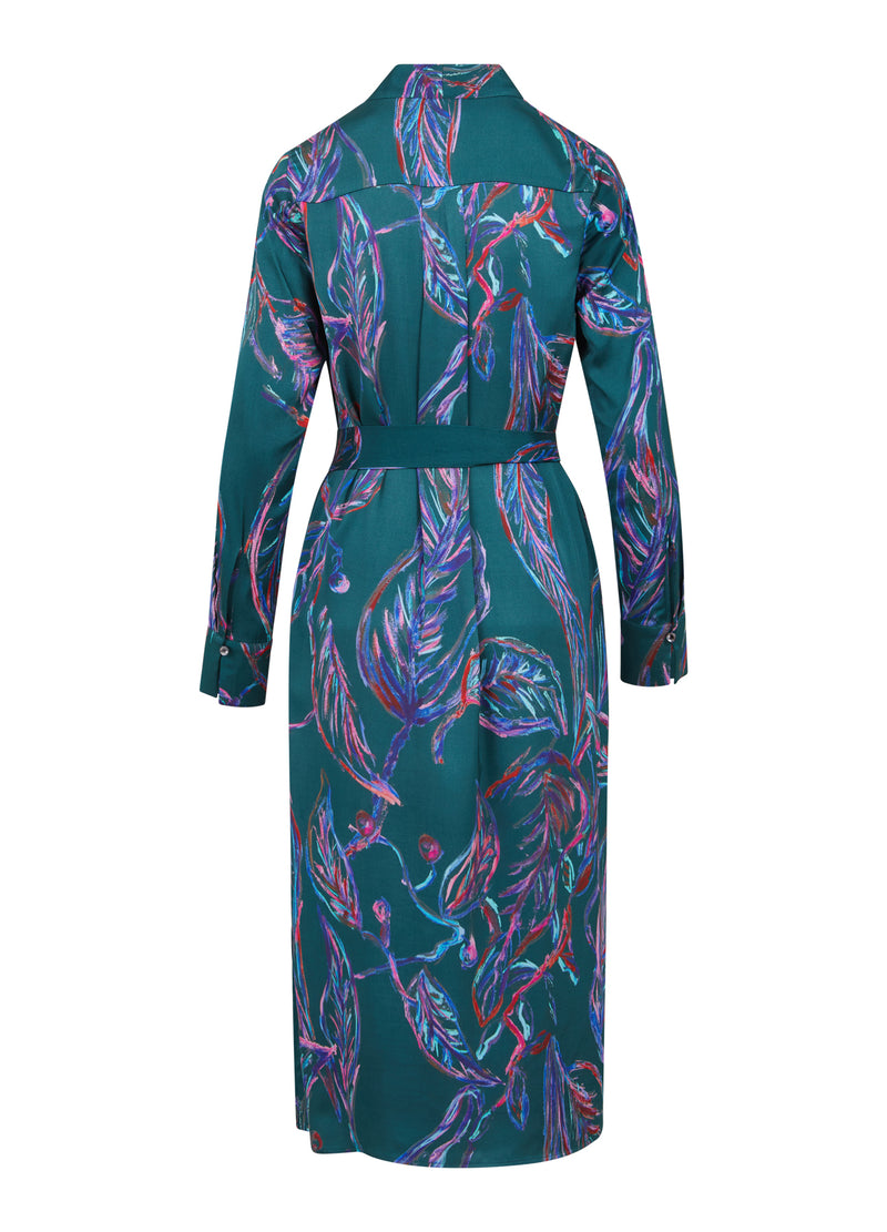 Coster Copenhagen DRESS IN MULTI LEAVES PRINT Dress Multi leaves print - 939