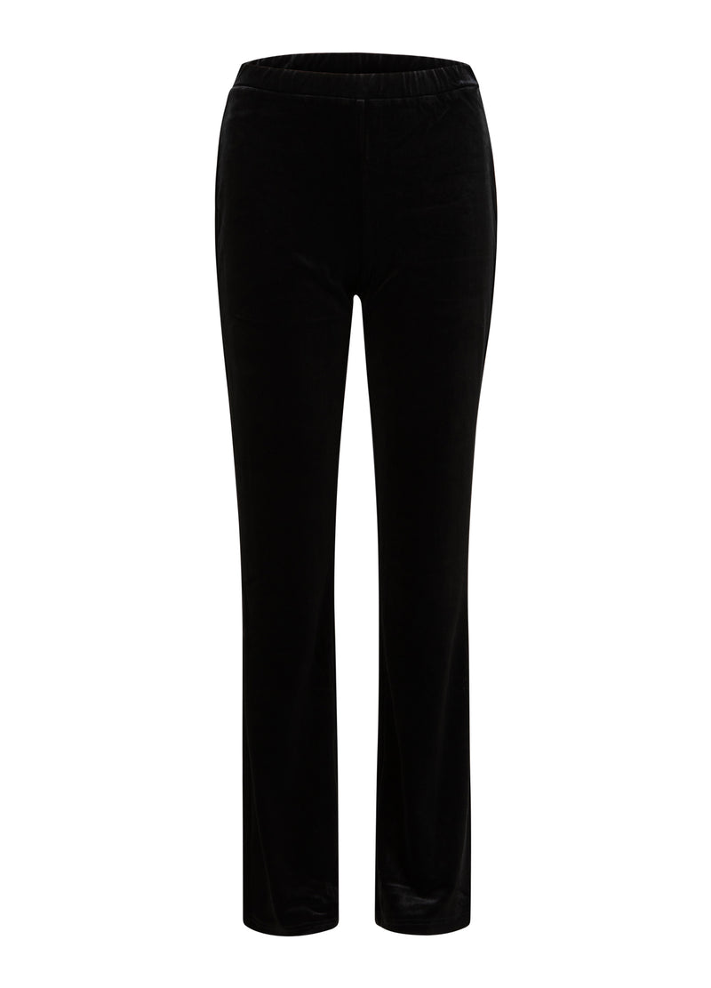 Coster Copenhagen FLUWELEN BROEK - MYNTE Pants Black - 100