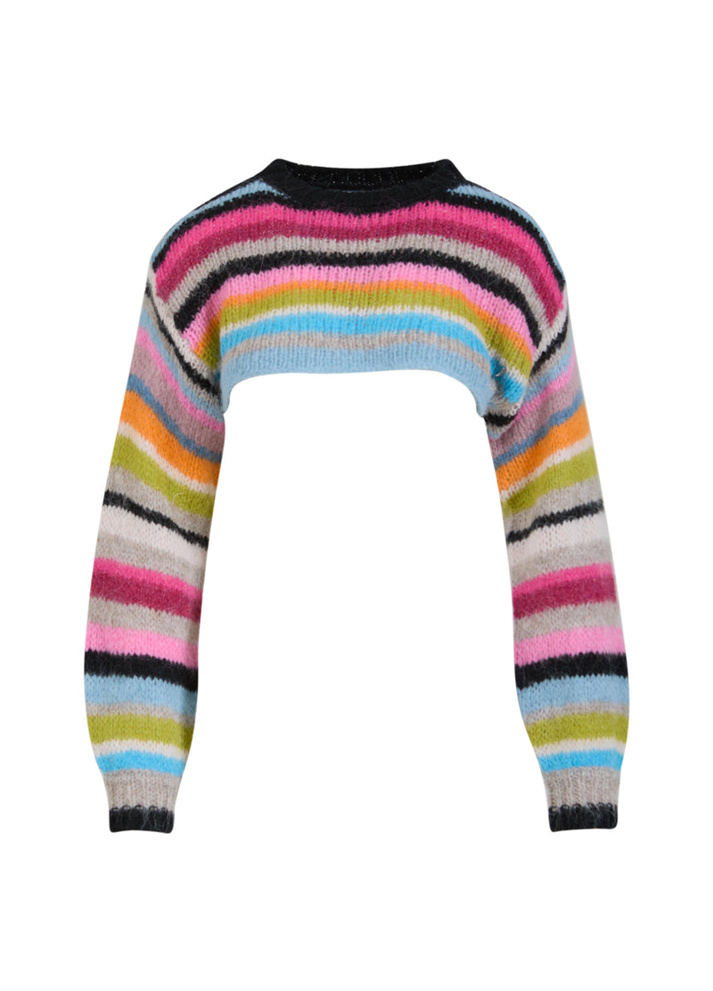 Coster Copenhagen GEBREID BOLERO Knitwear Multi stripes - 907