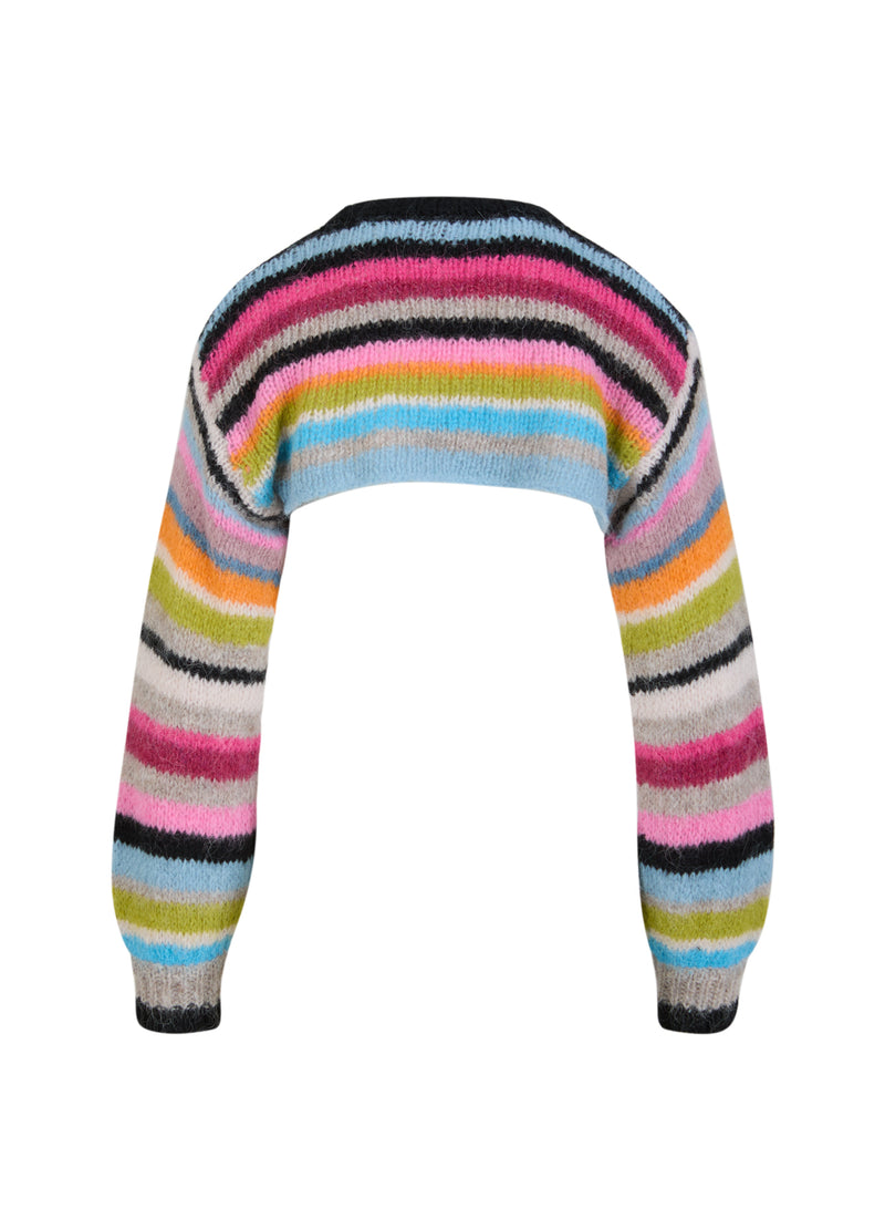 Coster Copenhagen GEBREID BOLERO Knitwear Multi stripes - 907