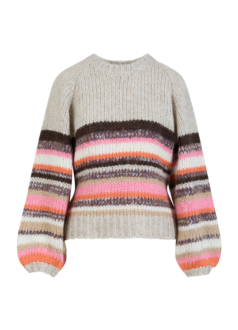 Coster Copenhagen GEBREID IN MEERVOUDIGE KLEUREN Knitwear Multi stripes - 907