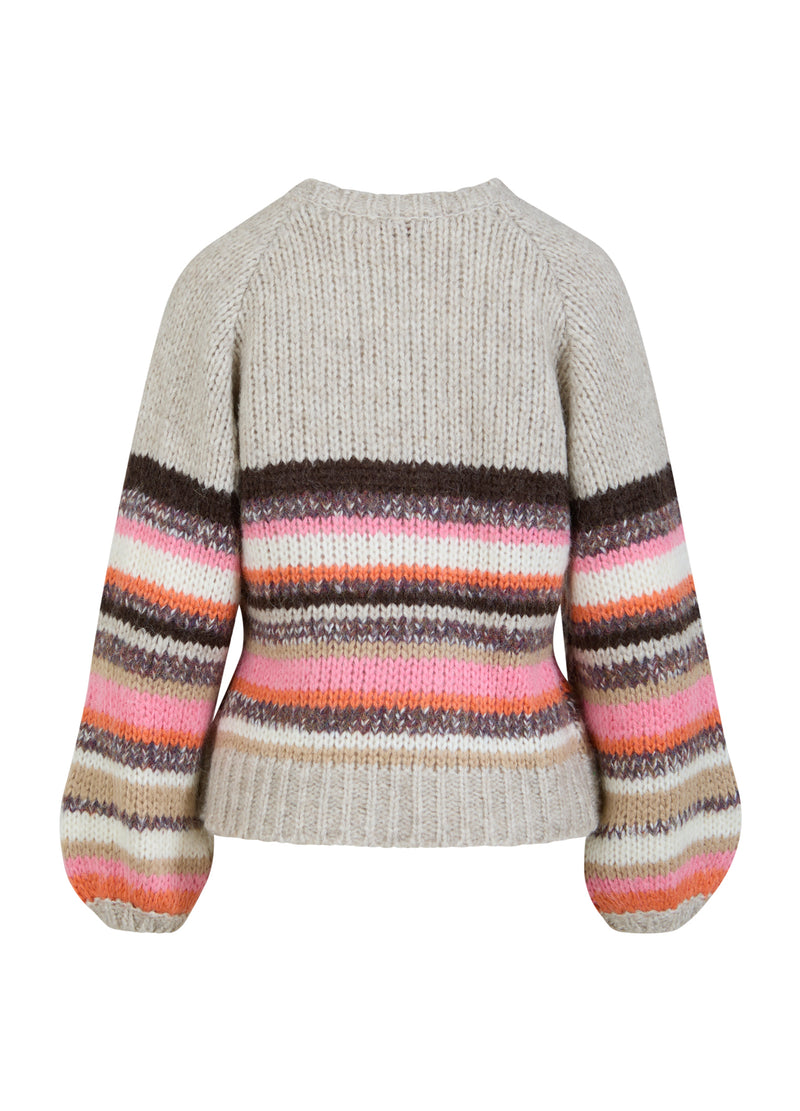 Coster Copenhagen GEBREID IN MEERVOUDIGE KLEUREN Knitwear Multi stripes - 907