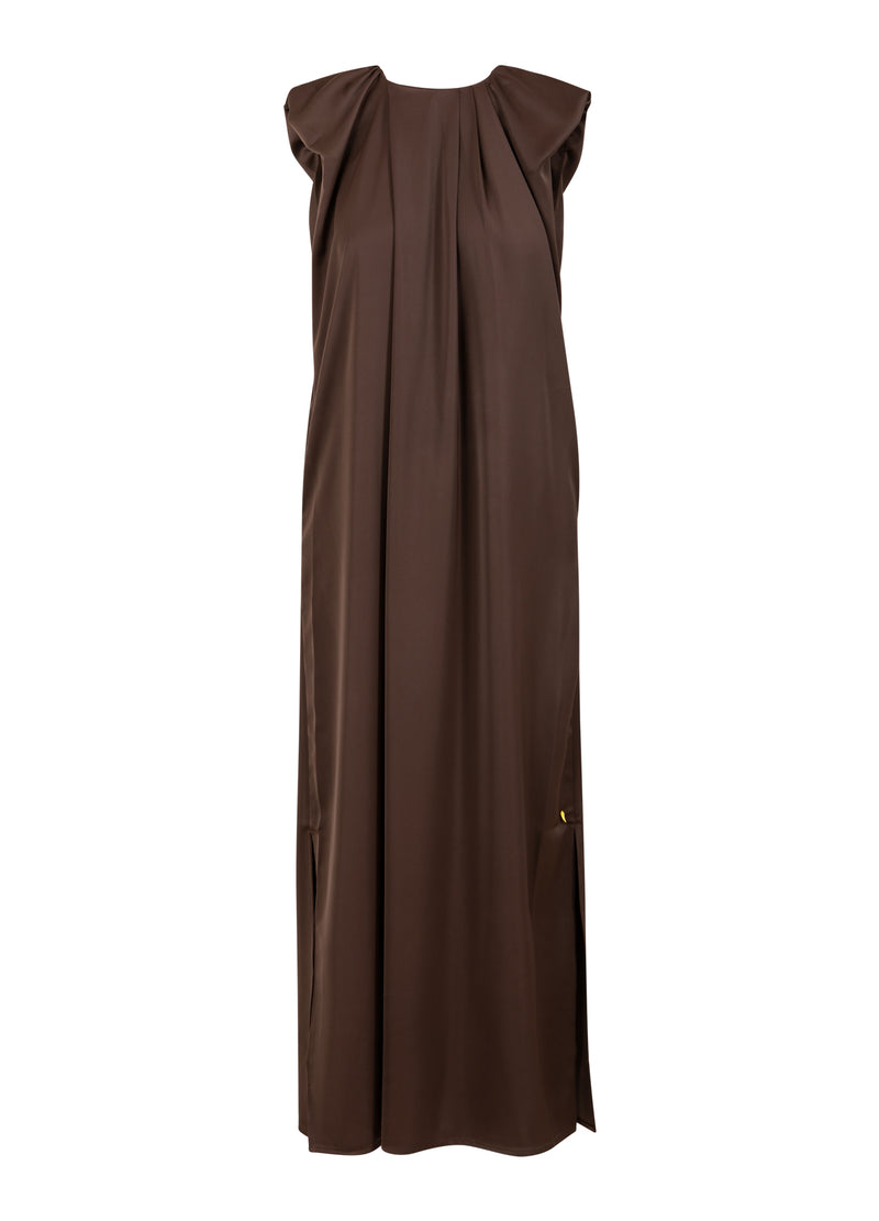 Coster Copenhagen GEDRAPEERDE JURK Dress Warm brown - 367