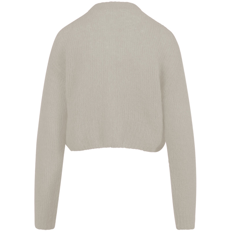 Coster Copenhagen GEKNIPTE GEBREIDE VEST Knitwear Creme - 241