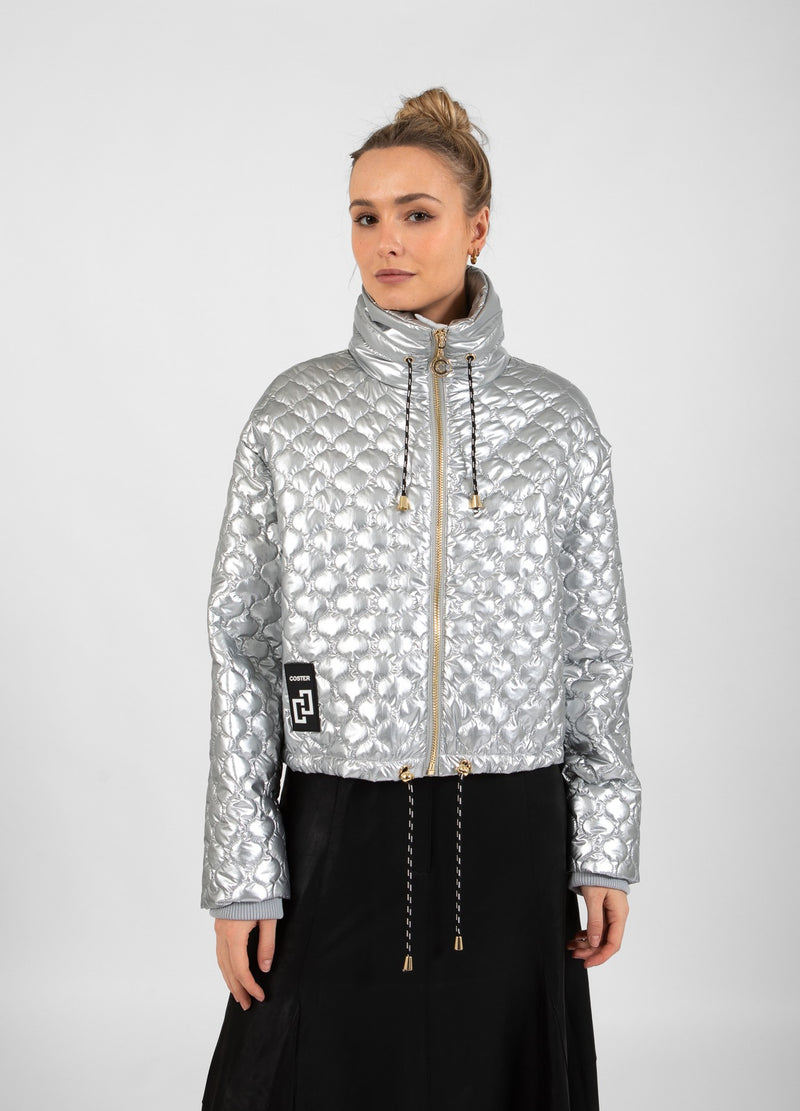 Coster Copenhagen GEQUILTE JAS Outerwear Silver - 211