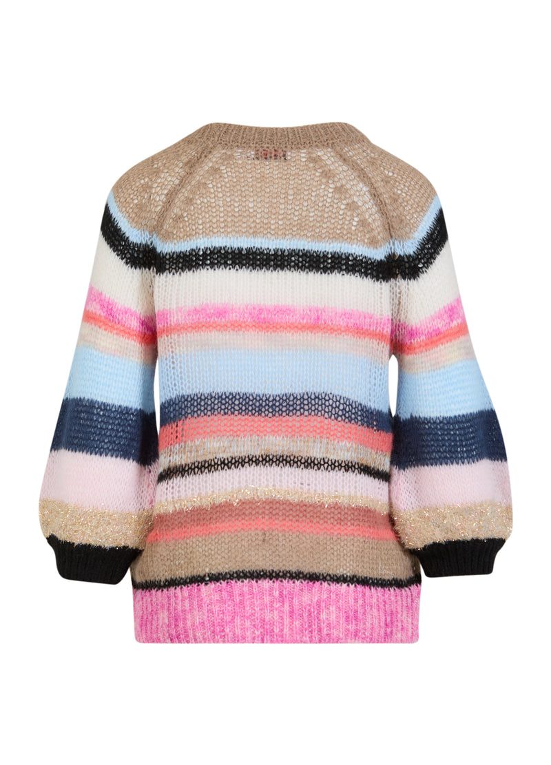 Coster Copenhagen GESTREEPT GEBREID Knitwear Multi stripes - 907