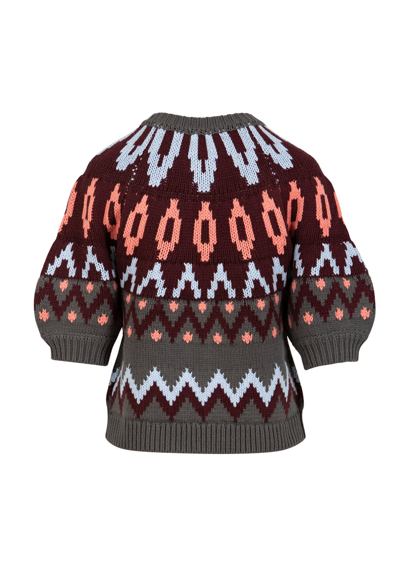 Coster Copenhagen GEWEVEN RITSSLUITING JAS Knitwear Mix - 999