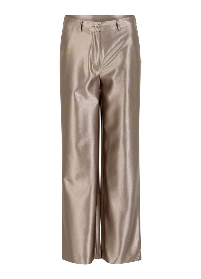 Coster Copenhagen GLINSTERBROEK - PETRA FIT Pants Champagne - 299