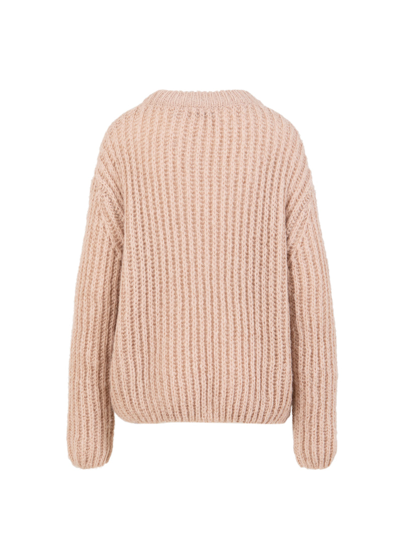 Coster Copenhagen GROF GEBREID Knitwear Desert sand - 329