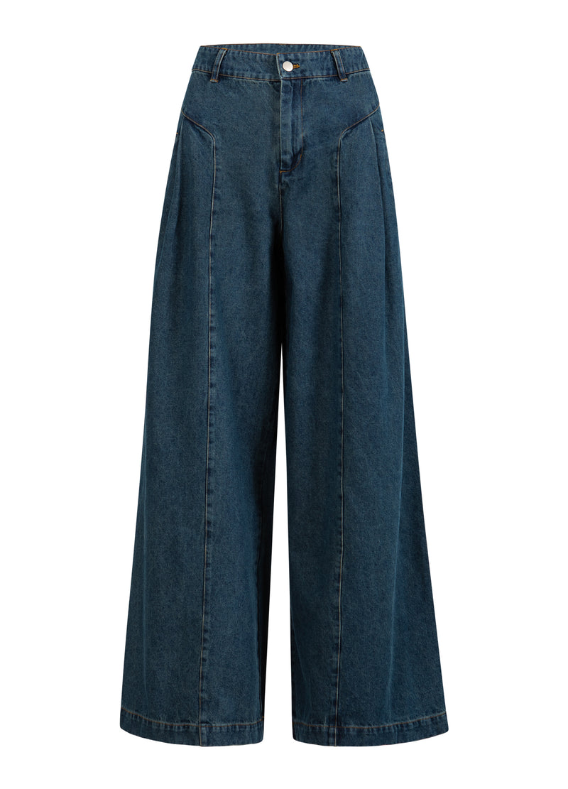 Coster Copenhagen HOGE TAILLE DENIM BROEK - ANNA FIT Pants