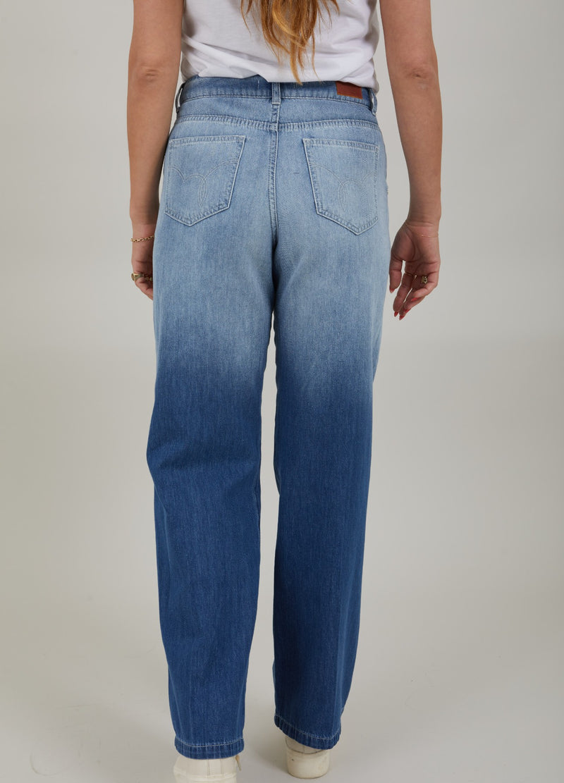 Coster Copenhagen  JEANS WITH WIDE LEGS AND PRESS FOLD - PETRA FIT Pants Denim fade - 589