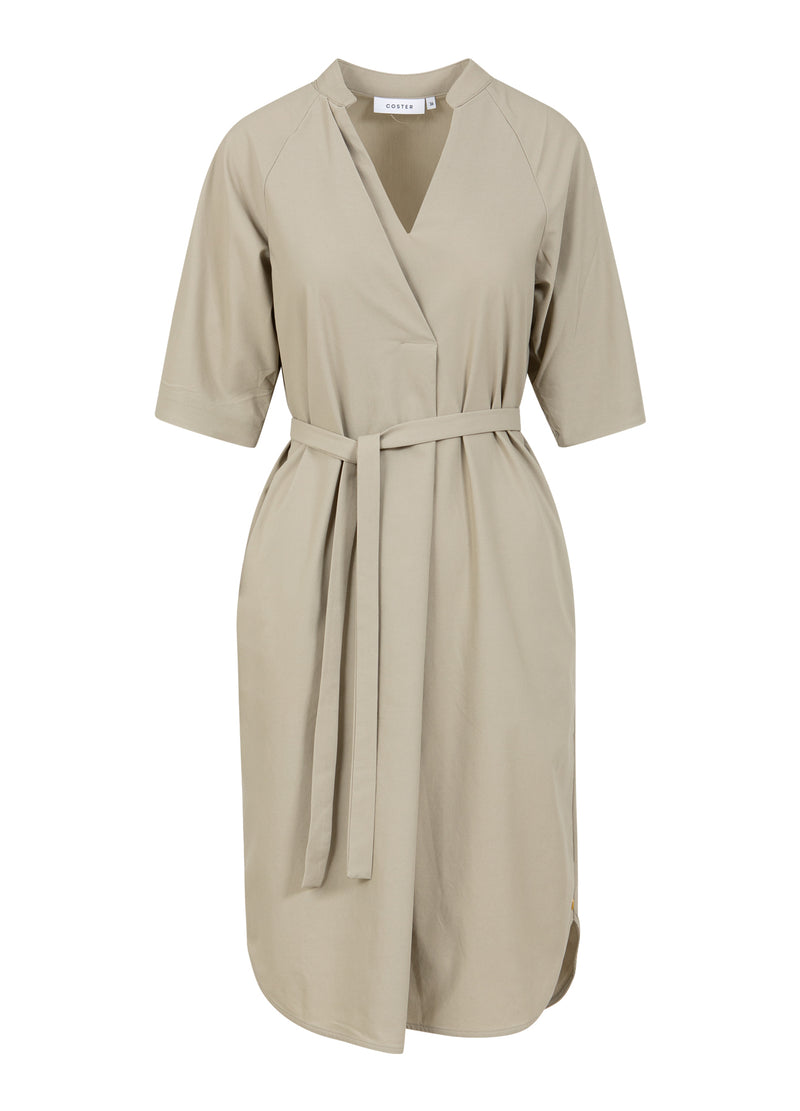 Coster Copenhagen JURK Dress Grey sand - 241